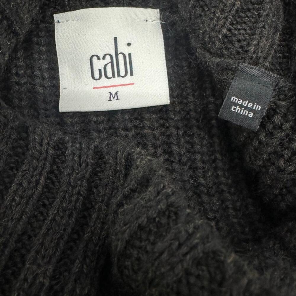 Cabi 3665 Uptown Sweater Dress Long Sleeve Turtleneck Women's Medium - Picture 5 of 5